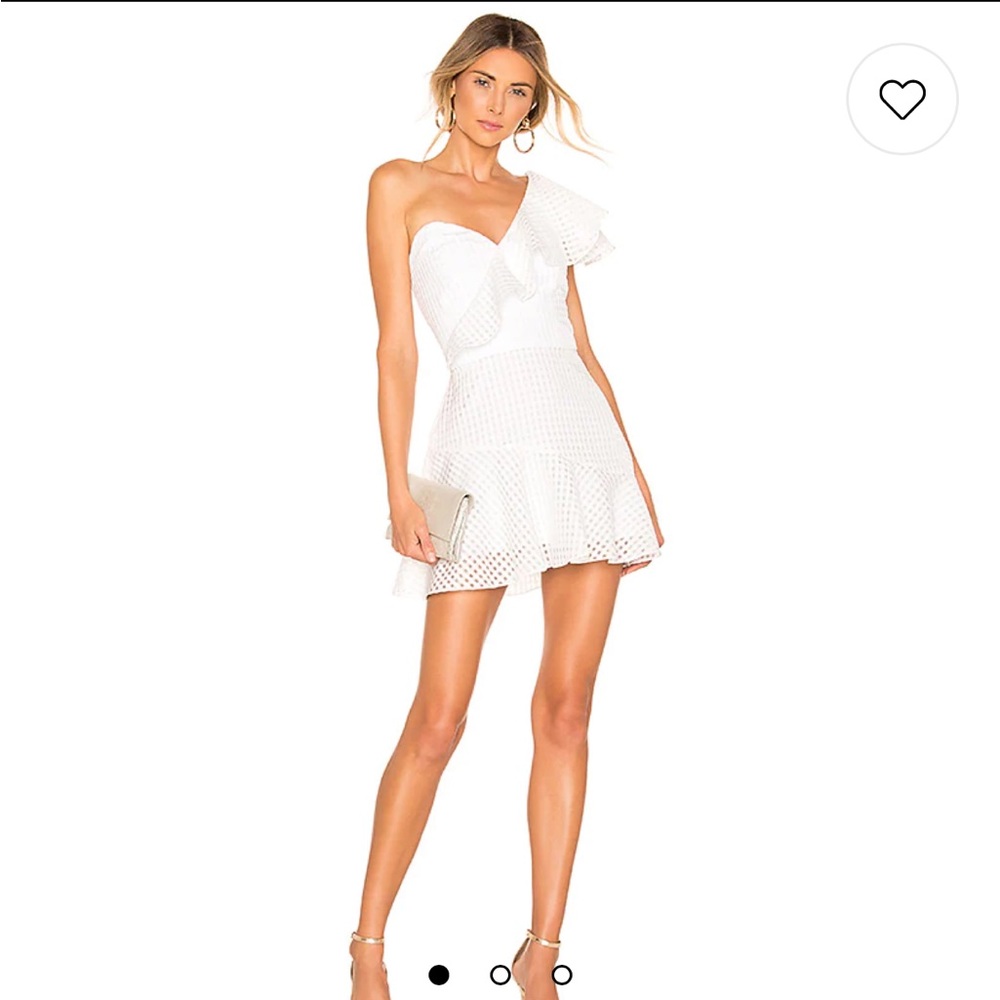 Mckinnon Dress in White
Amanda Uprichard
Revolve Size small